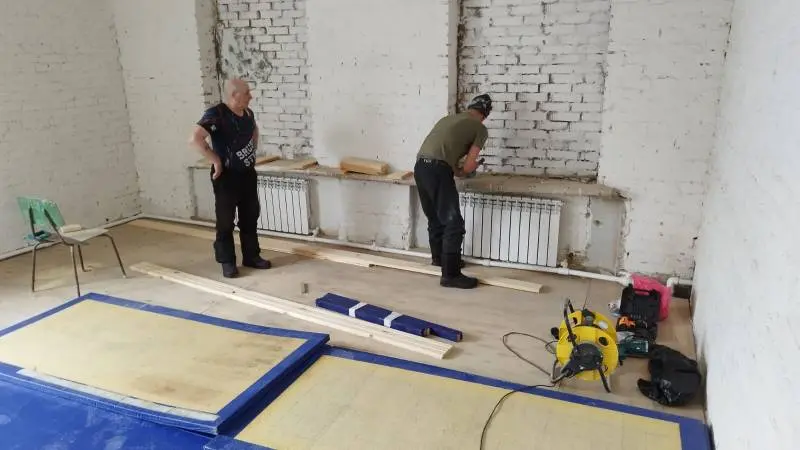 Спортивное движение в д. Савинская