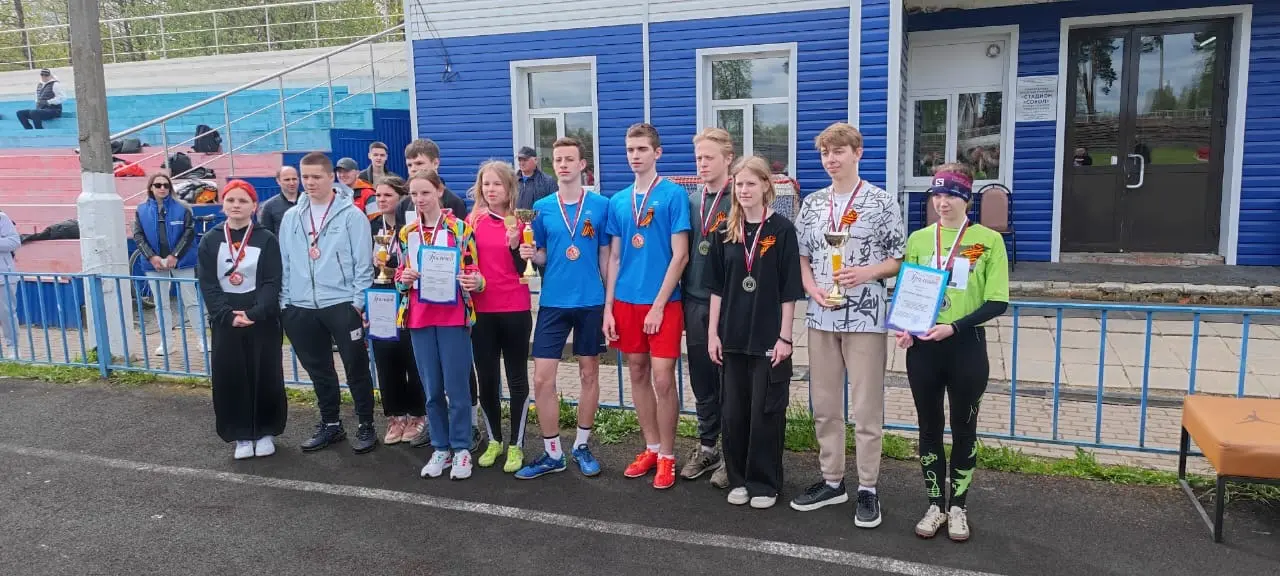 Традиционные эстафеты, посвящённые 79 -ой годовщине Победы в Великой Отечественной Войне